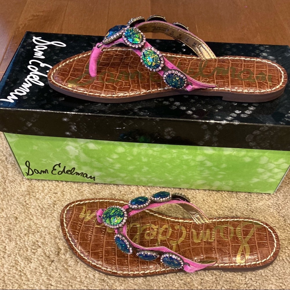 NIB New Sam Edelman Gracelyn Sandal Size 5